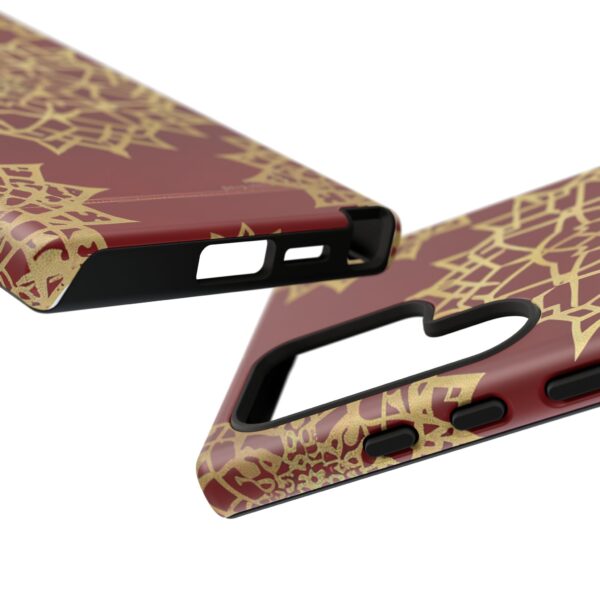 Phone Case - Beautiful Red Wine and Gold Pattern - Image 149