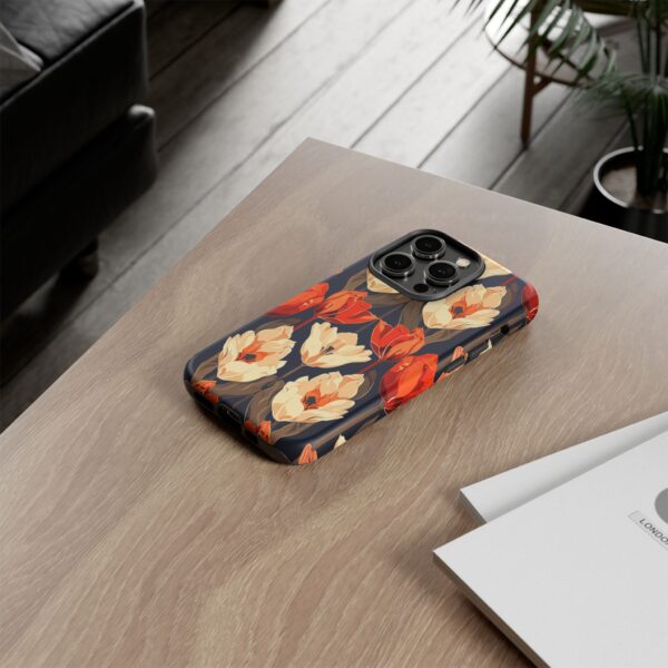 Phone Case Tough Cases Flower Pattern - Image 62