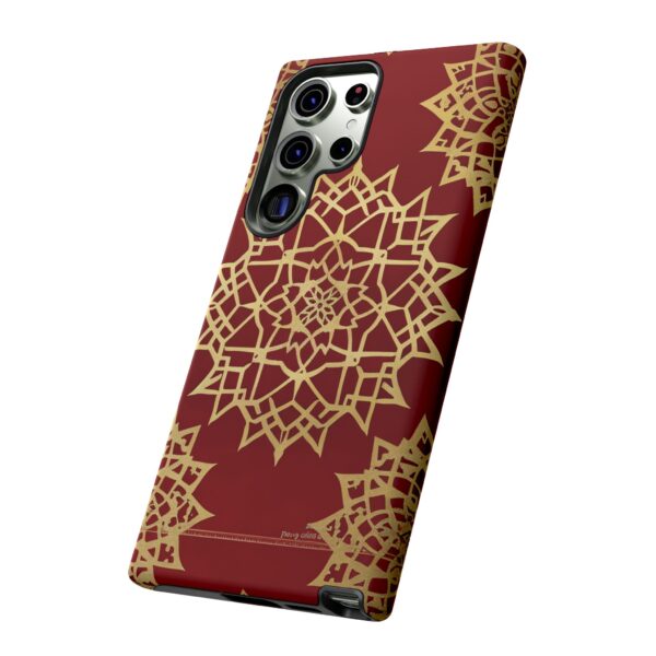 Phone Case - Beautiful Red Wine and Gold Pattern - Image 84