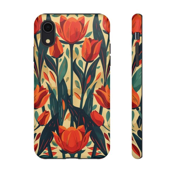 Phone Case - Aesthetic Floral Pattern Tough Case - Image 4