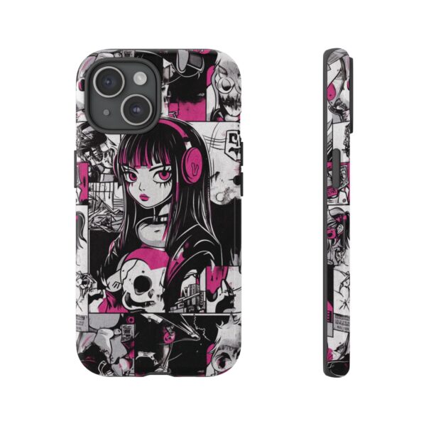 Goth Girl pop art phone case - Image 103