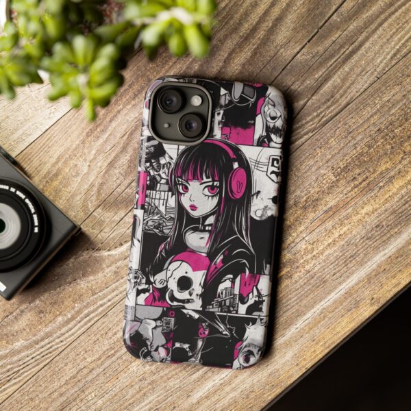 Goth Girl pop art phone case - Image 111