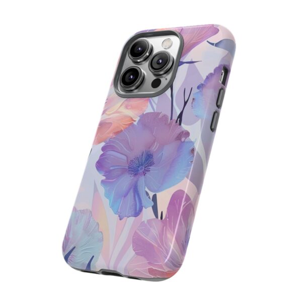 Phone Case - Holographic Floral Pattern Tough Case - Image 56