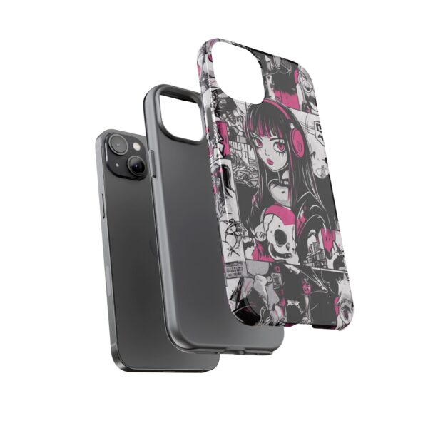 Goth Girl pop art phone case - Image 65