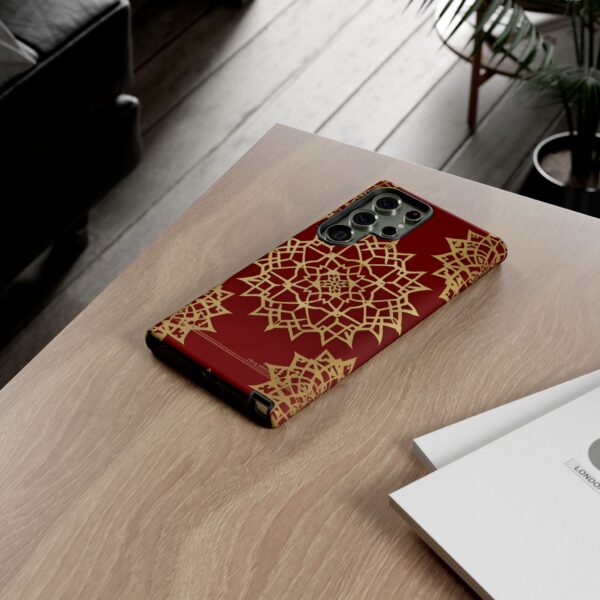 Phone Case - Beautiful Red Wine and Gold Pattern - Image 82