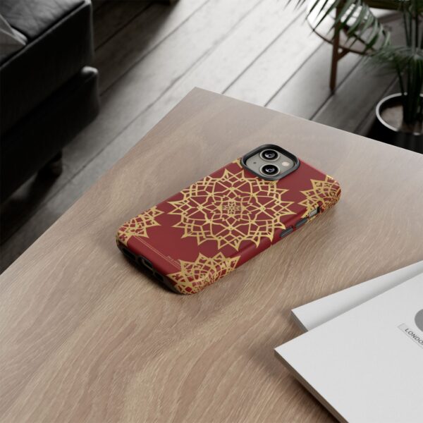 Phone Case - Beautiful Red Wine and Gold Pattern - Image 54