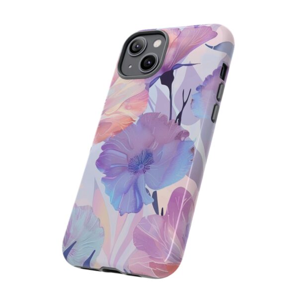 Phone Case - Holographic Floral Pattern Tough Case - Image 64