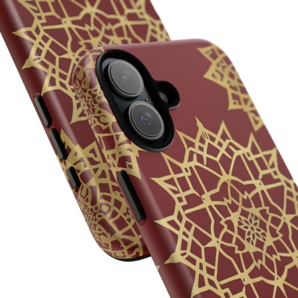 Phone Case - Beautiful Red Wine and Gold Pattern - Image 180