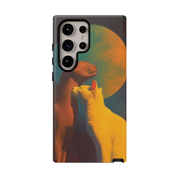 Phone Case - Aesthetic Love Cats themed Tough Case - Image 147