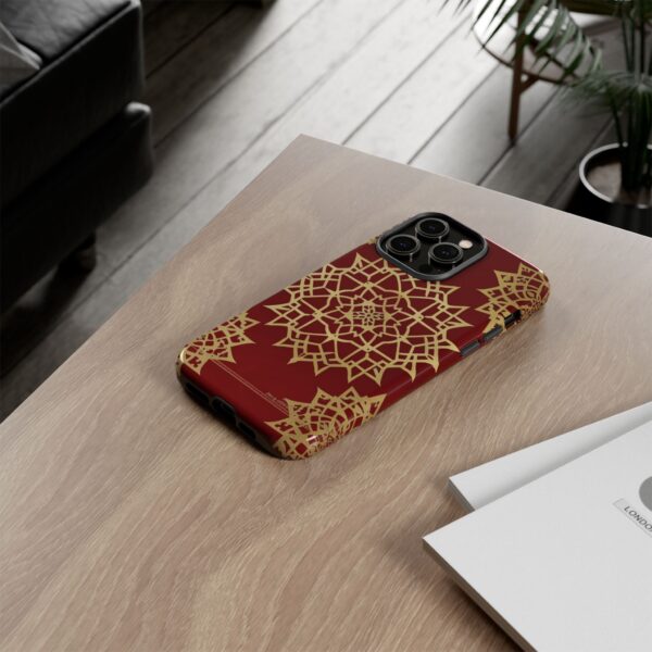 Phone Case - Beautiful Red Wine and Gold Pattern - Image 74