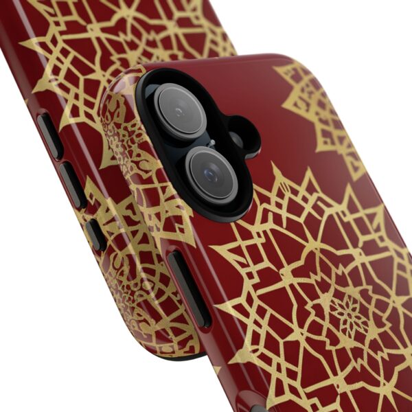 Phone Case - Beautiful Red Wine and Gold Pattern - Image 168