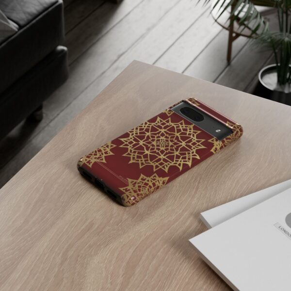 Phone Case - Beautiful Red Wine and Gold Pattern - Image 90