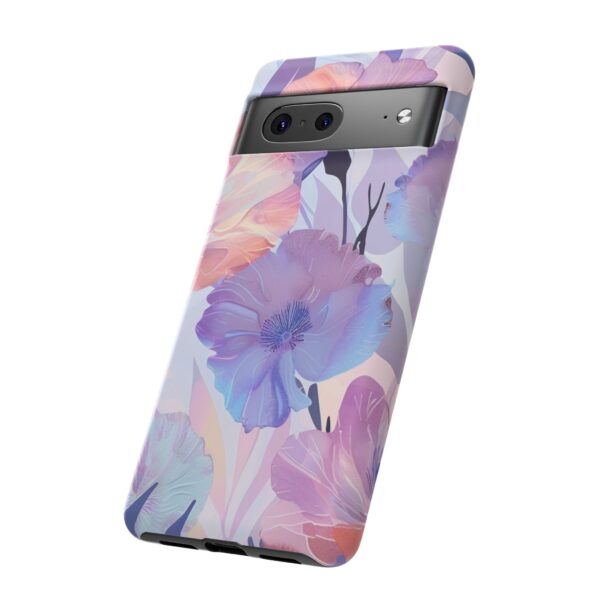 Phone Case - Holographic Floral Pattern Tough Case - Image 92