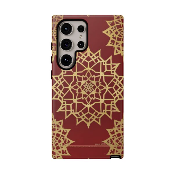 Phone Case - Beautiful Red Wine and Gold Pattern - Image 147