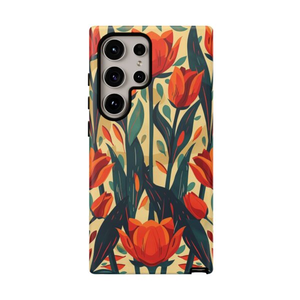 Phone Case - Aesthetic Floral Pattern Tough Case - Image 131