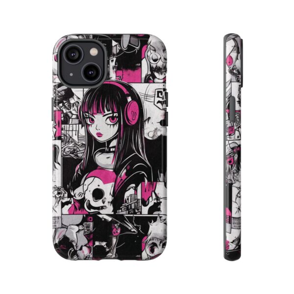 Goth Girl pop art phone case - Image 63