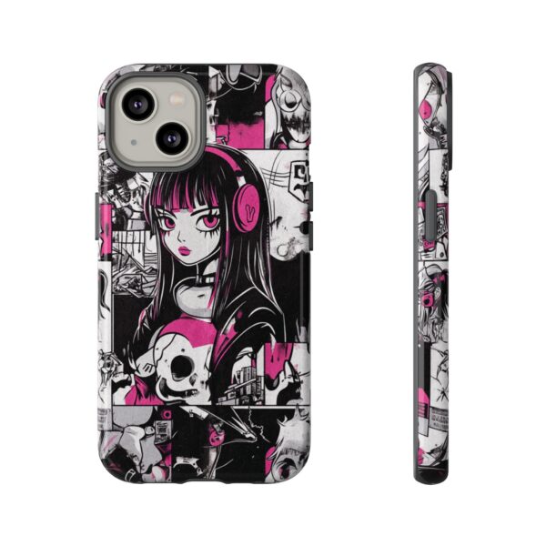 Goth Girl pop art phone case - Image 47