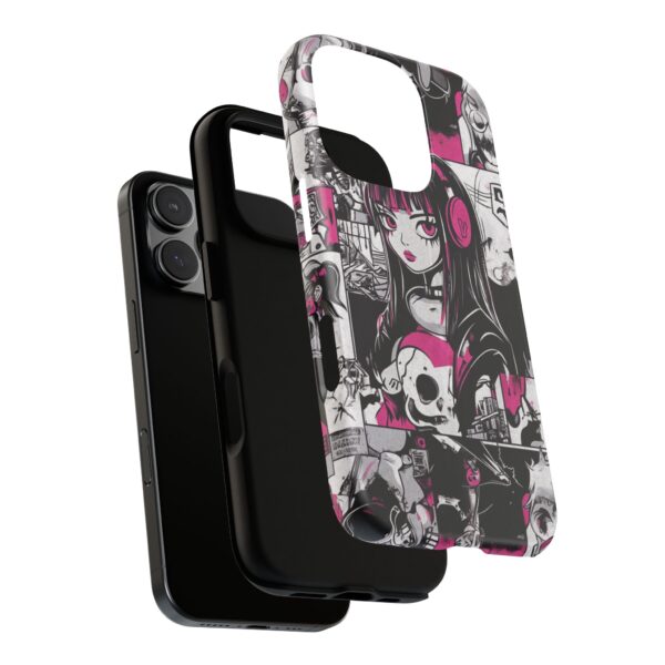 Goth Girl pop art phone case - Image 189