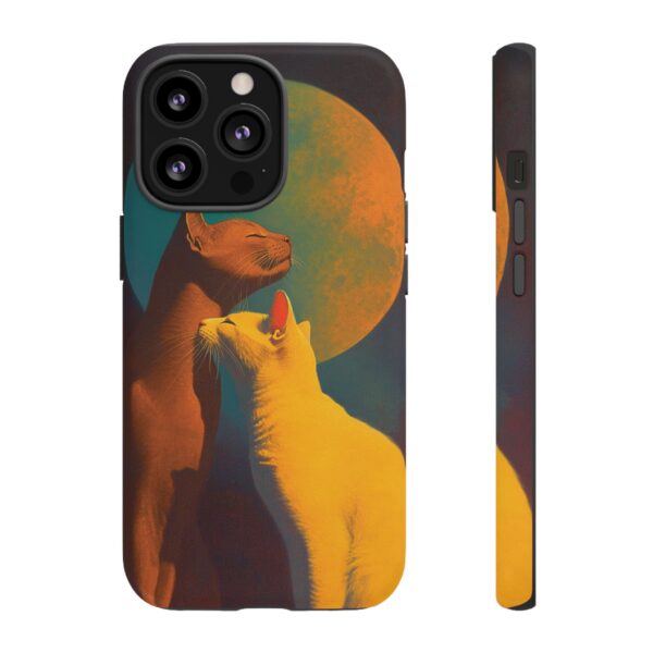 Phone Case - Aesthetic Love Cats themed Tough Case - Image 33