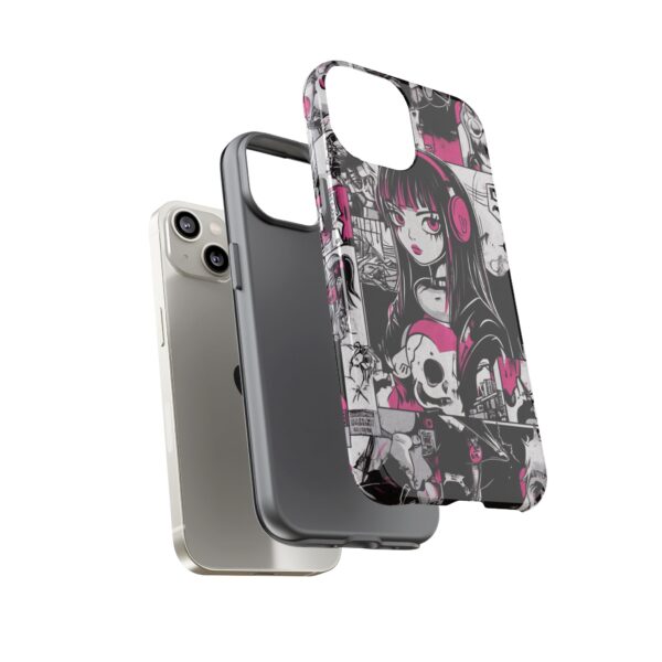 Goth Girl pop art phone case - Image 49