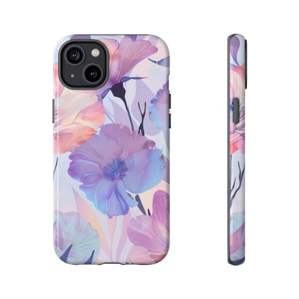 Phone Case - Holographic Floral Pattern Tough Case - Image 63