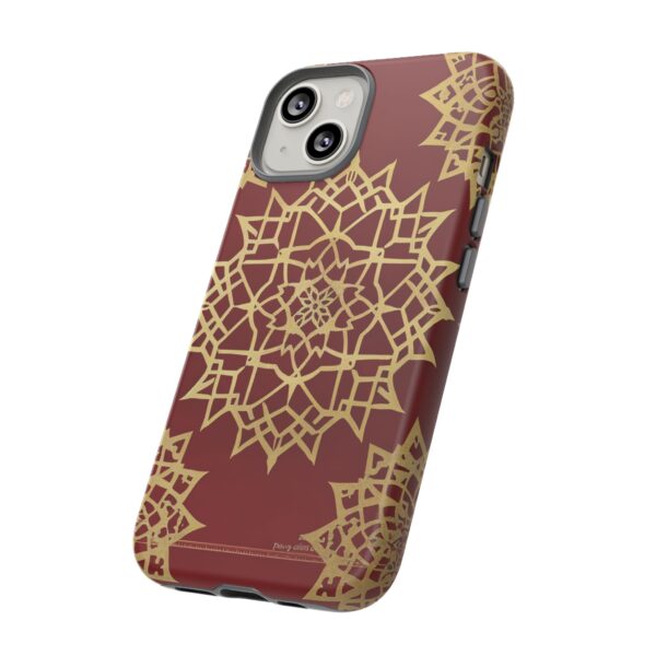 Phone Case - Beautiful Red Wine and Gold Pattern - Image 52