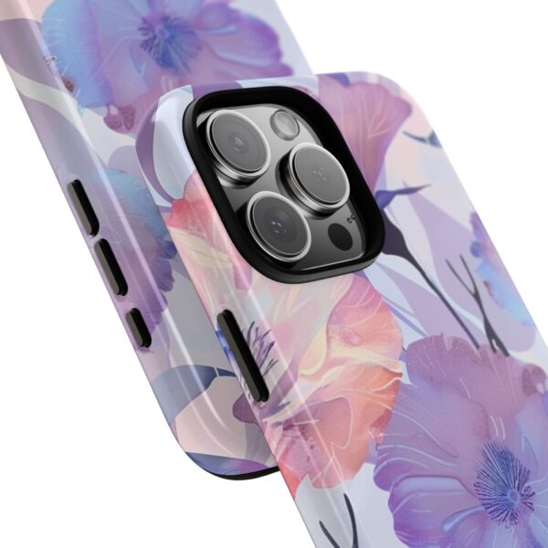 Phone Case - Holographic Floral Pattern Tough Case - Image 192