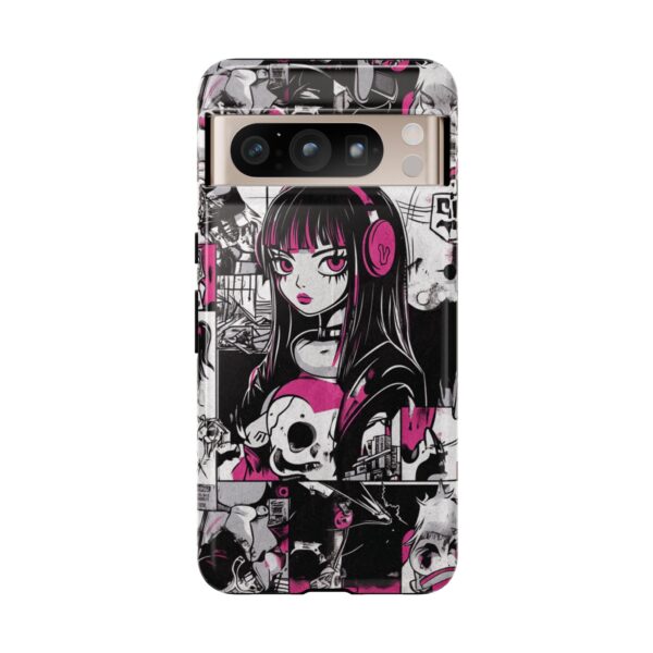 Goth Girl pop art phone case - Image 151