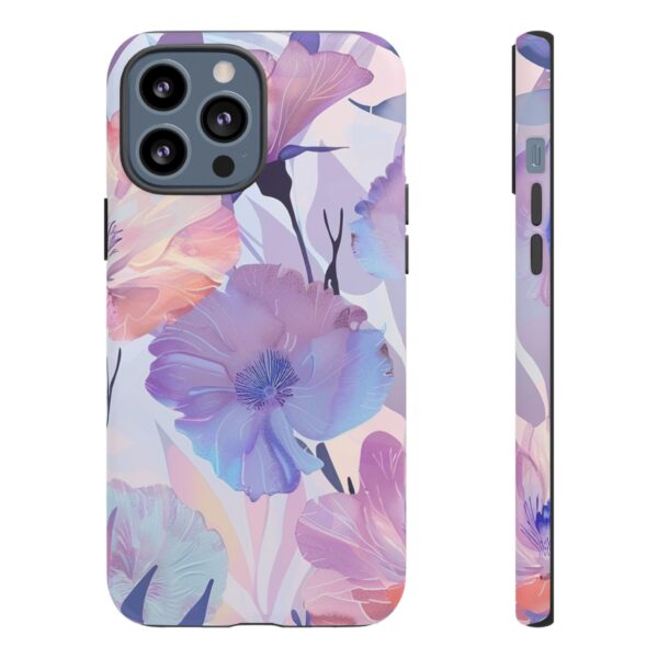 Phone Case - Holographic Floral Pattern Tough Case - Image 37