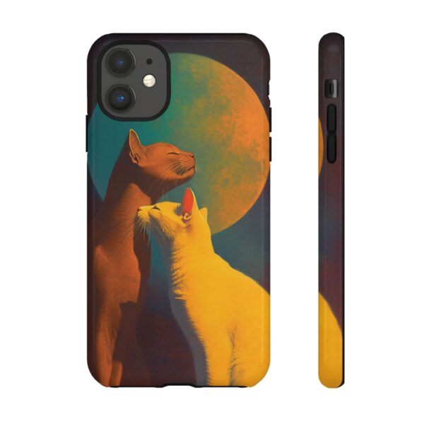 Phone Case - Aesthetic Love Cats themed Tough Case - Image 9