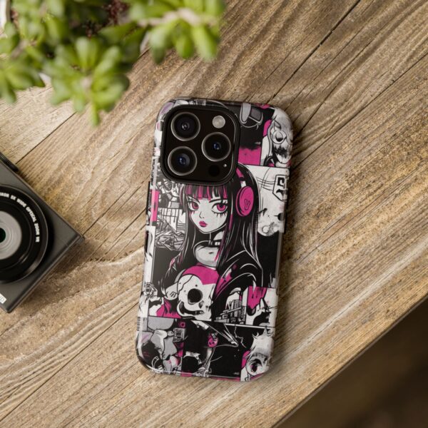 Goth Girl pop art phone case - Image 186