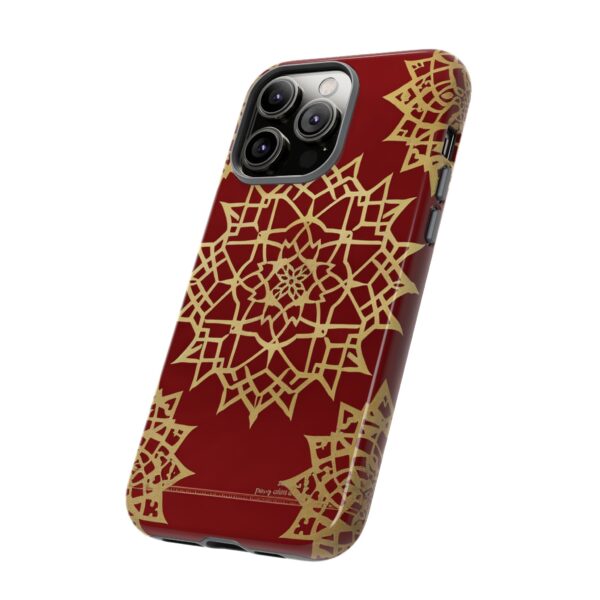 Phone Case - Beautiful Red Wine and Gold Pattern - Image 72