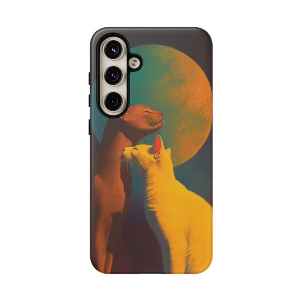 Phone Case - Aesthetic Love Cats themed Tough Case - Image 139