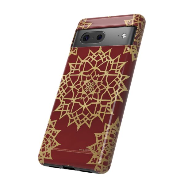 Phone Case - Beautiful Red Wine and Gold Pattern - Image 88