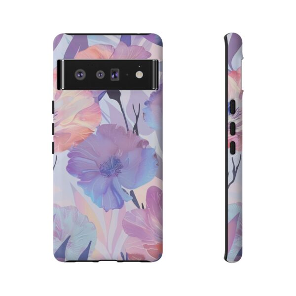 Phone Case - Holographic Floral Pattern Tough Case - Image 99