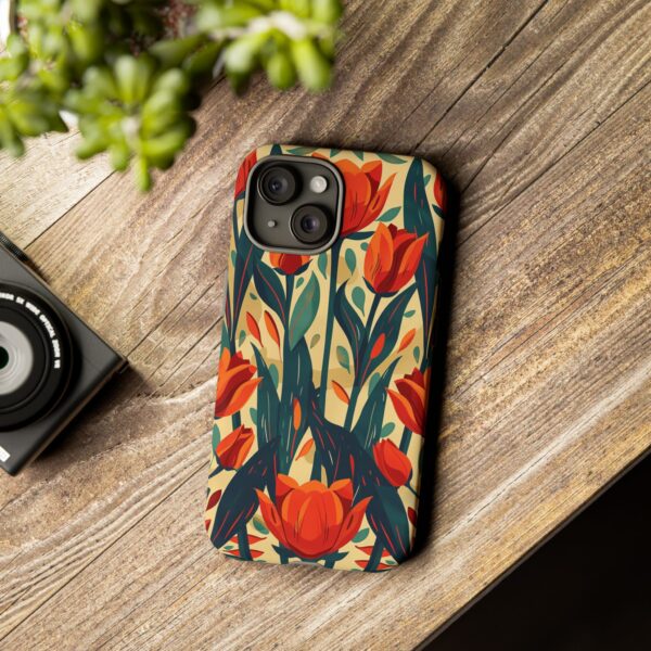 Phone Case - Aesthetic Floral Pattern Tough Case - Image 100