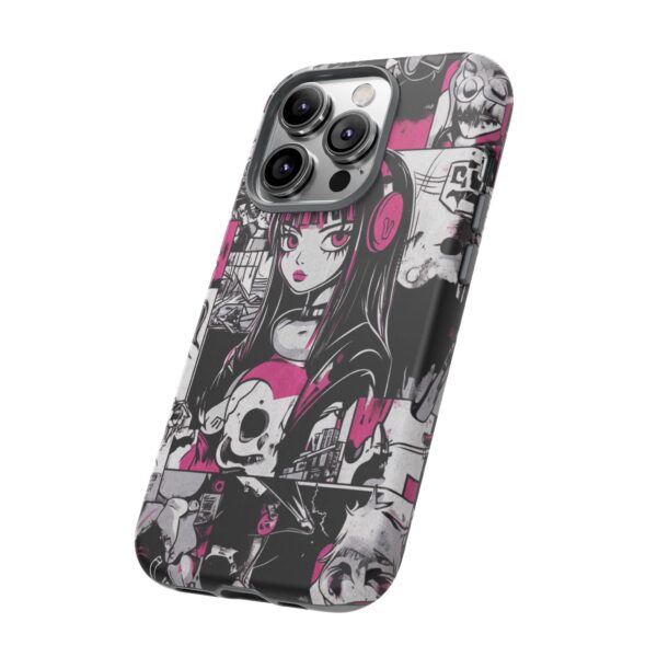 Goth Girl pop art phone case - Image 60