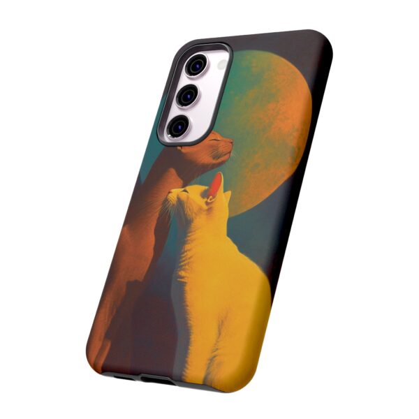 Phone Case - Aesthetic Love Cats themed Tough Case - Image 84