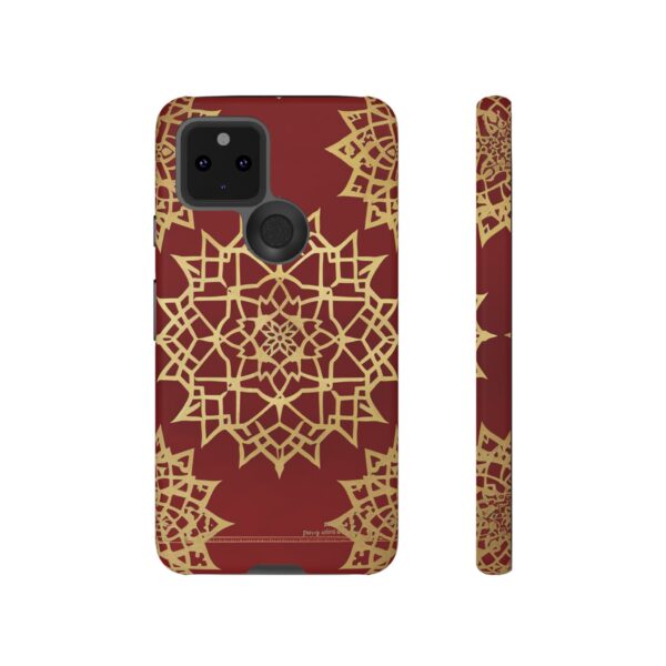 Phone Case - Beautiful Red Wine and Gold Pattern - Image 41