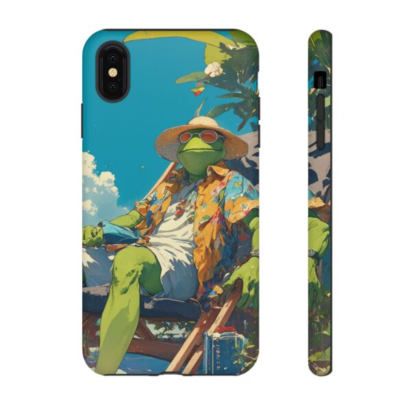 Cool Kermit the frog Aesthetic Summer Phone Case - Image 8