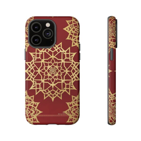 Phone Case - Beautiful Red Wine and Gold Pattern - Image 75