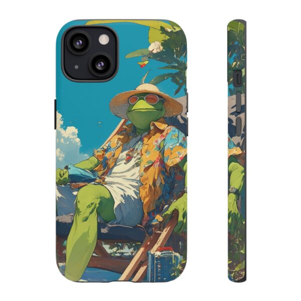 Cool Kermit the frog Aesthetic Summer Phone Case - Image 25