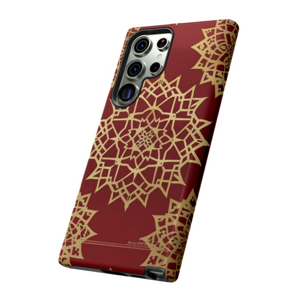 Phone Case - Beautiful Red Wine and Gold Pattern - Image 80