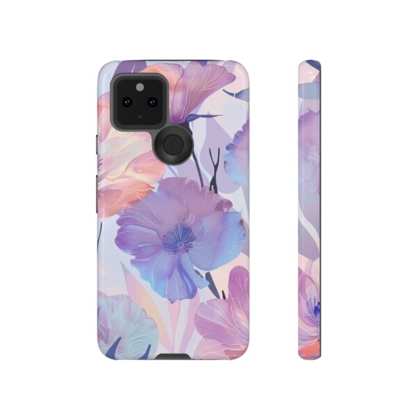 Phone Case - Holographic Floral Pattern Tough Case - Image 39