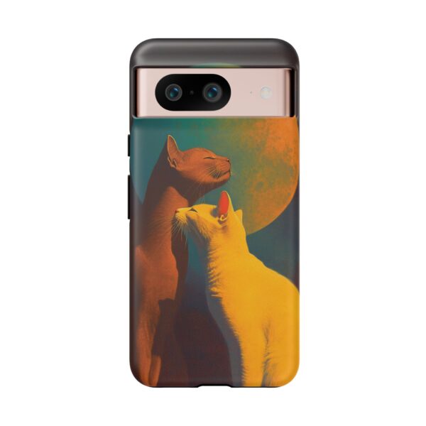 Phone Case - Aesthetic Love Cats themed Tough Case - Image 163