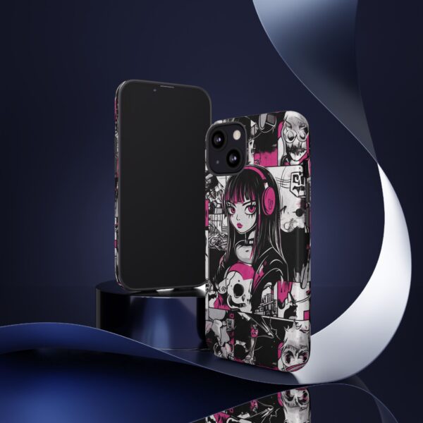 Goth Girl pop art phone case - Image 24