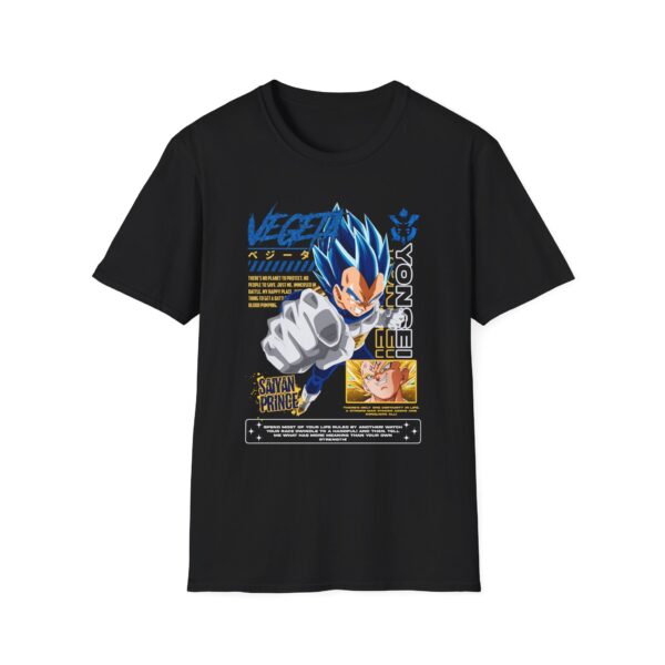 Anime Streetwear T-Shirt - Vegeta Ultra Ego Design