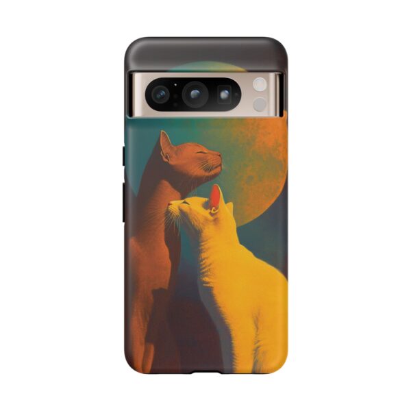 Phone Case - Aesthetic Love Cats themed Tough Case - Image 155