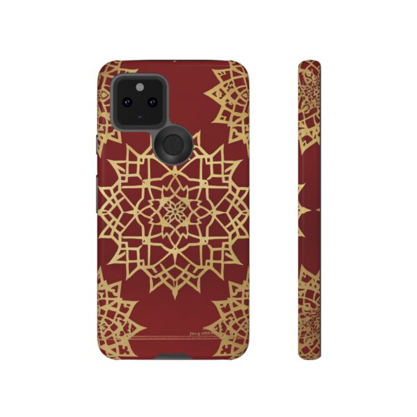 Phone Case - Beautiful Red Wine and Gold Pattern - Image 39