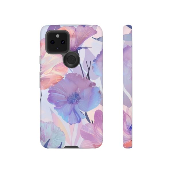 Phone Case - Holographic Floral Pattern Tough Case - Image 41